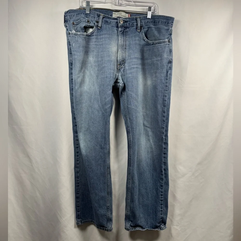 Levi's 559 Relaxed Straight Blue Jeans 38X32